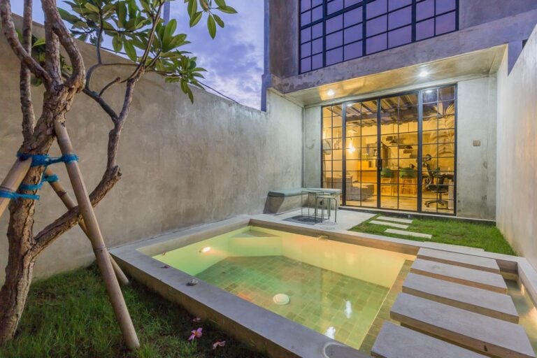 stylish 1 bedroom loft for sale leasehold in canggu bali be 355 (20)