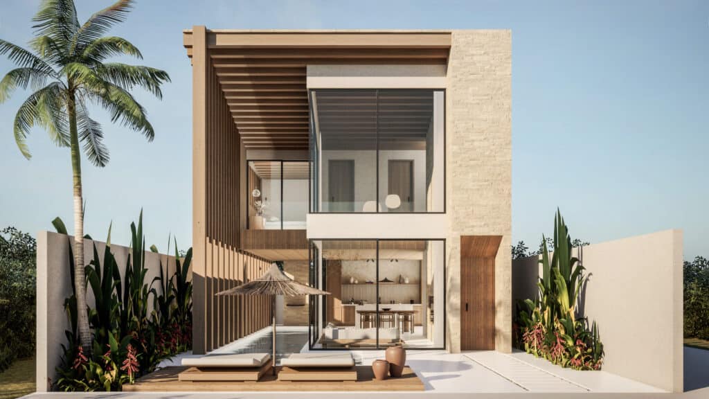 swatch architects makalu villas 2b v01 front elevation