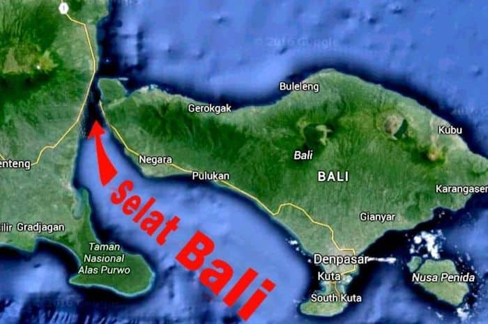 selat bali earthquake