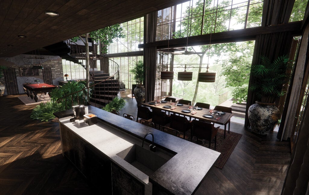 05 master kitchen & dining
