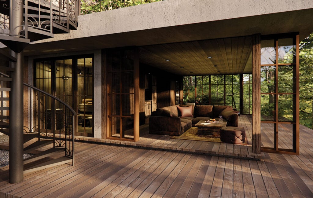 15 pavilion & sauna