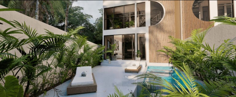 modern design 3 bedroom villa in pererenan for sale leasehold be 1263 (3) min