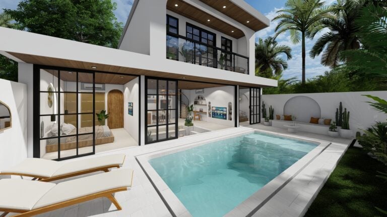 modern 4 bedroom villa for sale leasehold in pererenan be 1399 (14)