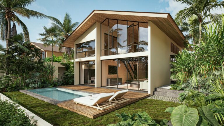 modern tropical style 3 bedroom villa for sale freehold in kedungu be 2132 new renders (6)