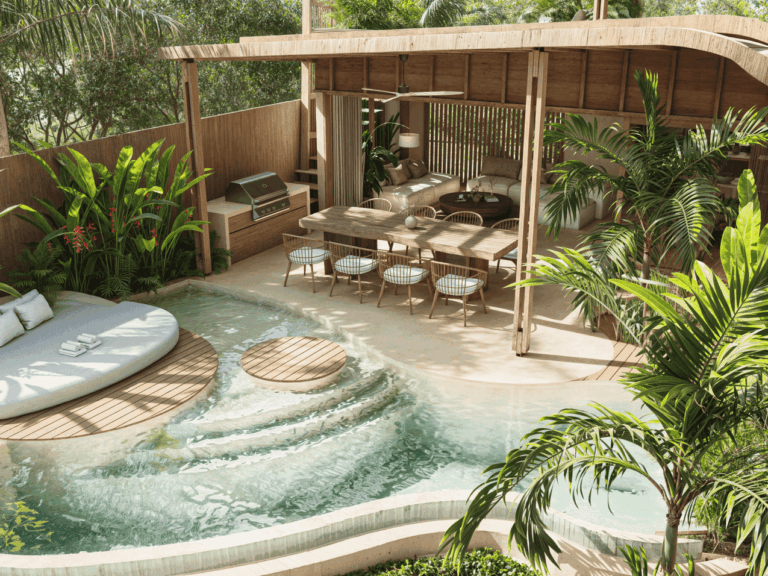 offplan 3 bedroom modern tropical villa for sale leasehold in ungasan be 2545 (18) front